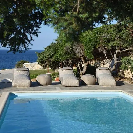 Executive Paros Villa: Beachfront Supreme With Private Pool * Ambelas