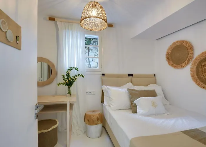 Executive Paros 5 Bedrooms Beachfront Supreme Beachfront Sea Views&private Pool Villa