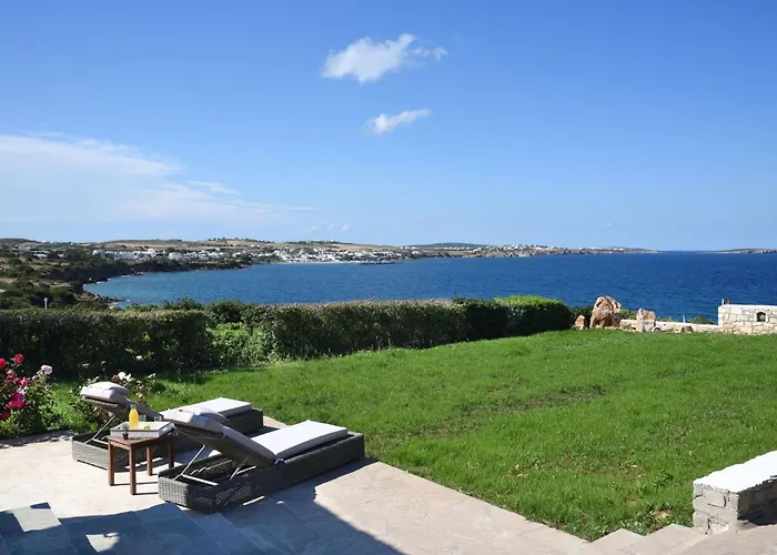 Villa Executive Paros 5 Bedrooms Beachfront Supreme Beachfront Sea Views&private Pool *