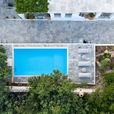 Villa Executive Paros Villa: Beachfront Supreme With Private Pool Ambelas