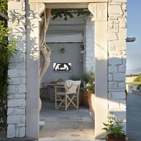 Executive Paros Villa: Beachfront Supreme With Private Pool Villa Ambelas