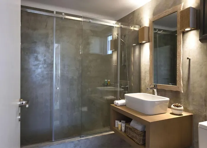 Villa Executive Paros 5 Bedrooms Beachfront Supreme Beachfront Sea *