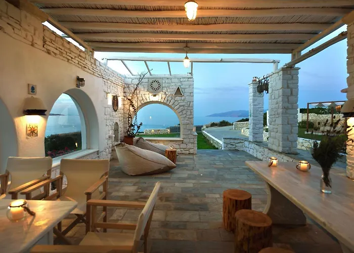 Executive Paros 5 Bedrooms Beachfront Supreme Beachfront Sea Villa *