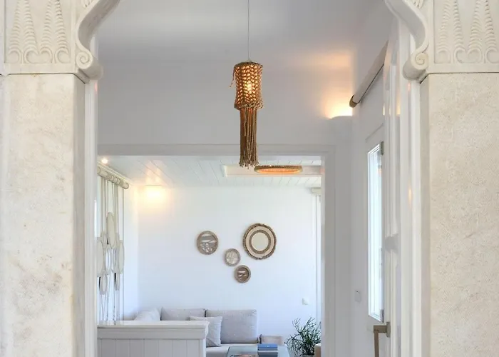 Executive Paros 5 Bedrooms Beachfront Supreme Beachfront Sea Villa Ambelas