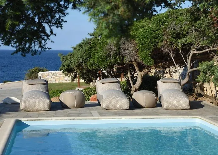 Villa Executive Paros 5 Bedrooms Beachfront Supreme Beachfront Sea
